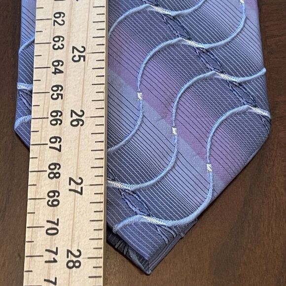 Emilio Ponti Roma Milano Hand Made 100% Silk Men’s Neck Tie - Picture 5 of 9